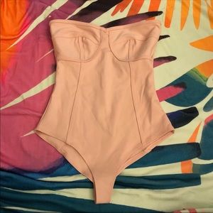 Light pink leotard